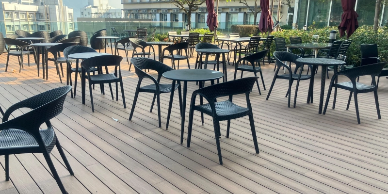 CUHK Cafe Tolo Outdoor Decking