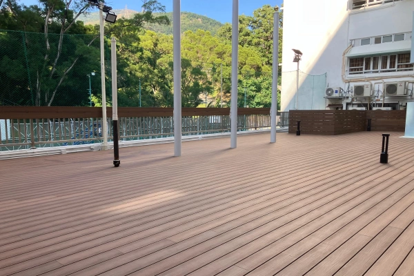 博愛醫院梁省德中學英語閣 天台花園工程